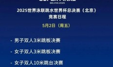 世俱杯官网:全红婵2025北京跳水世界杯总决赛赛程时间 女子10米跳台比赛时间