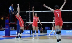 世俱杯:世界女排联赛北京站揭幕 新一届中国女排首秀迎开门红